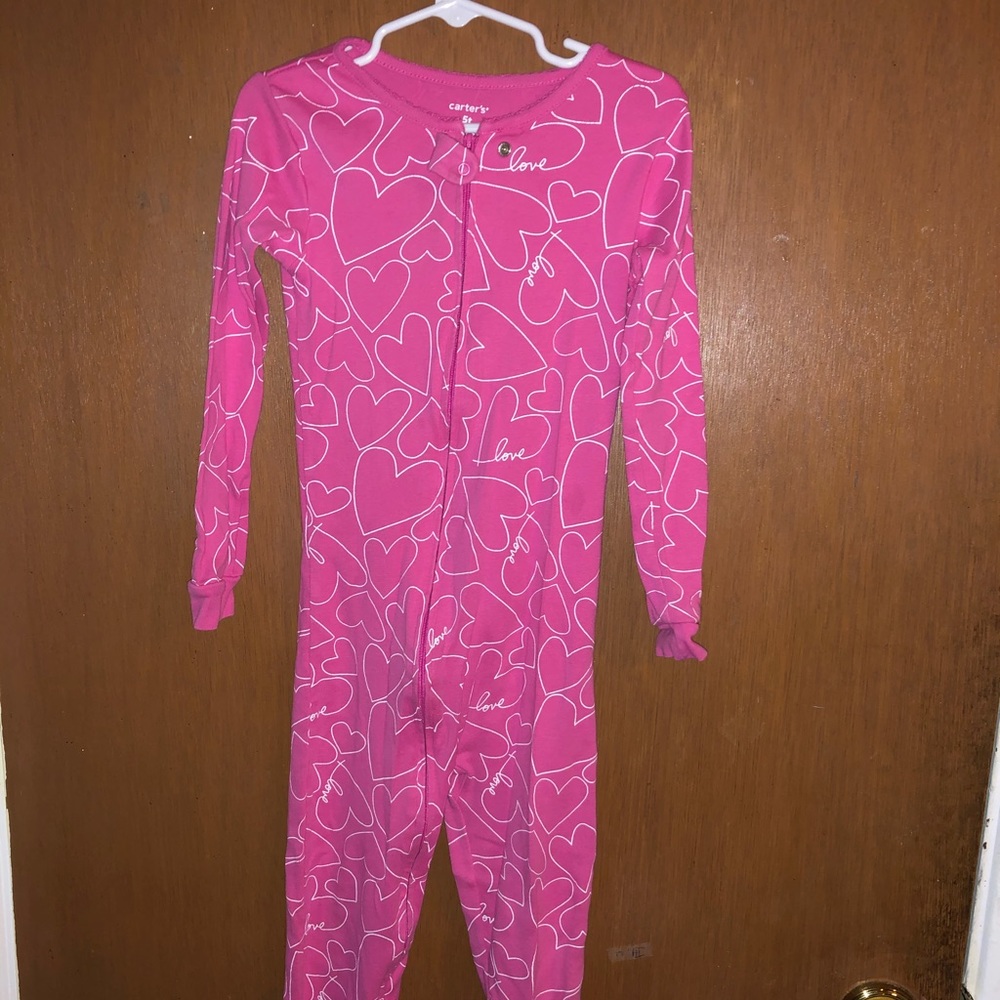 5t one piece pajamas